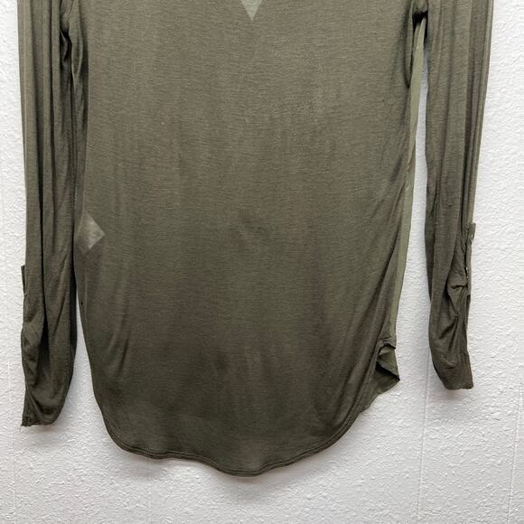 Babaton Silk Top womens XXS Relaxed Workwear Office Career Quiet Luxury Flaw - Picture 8 of 14